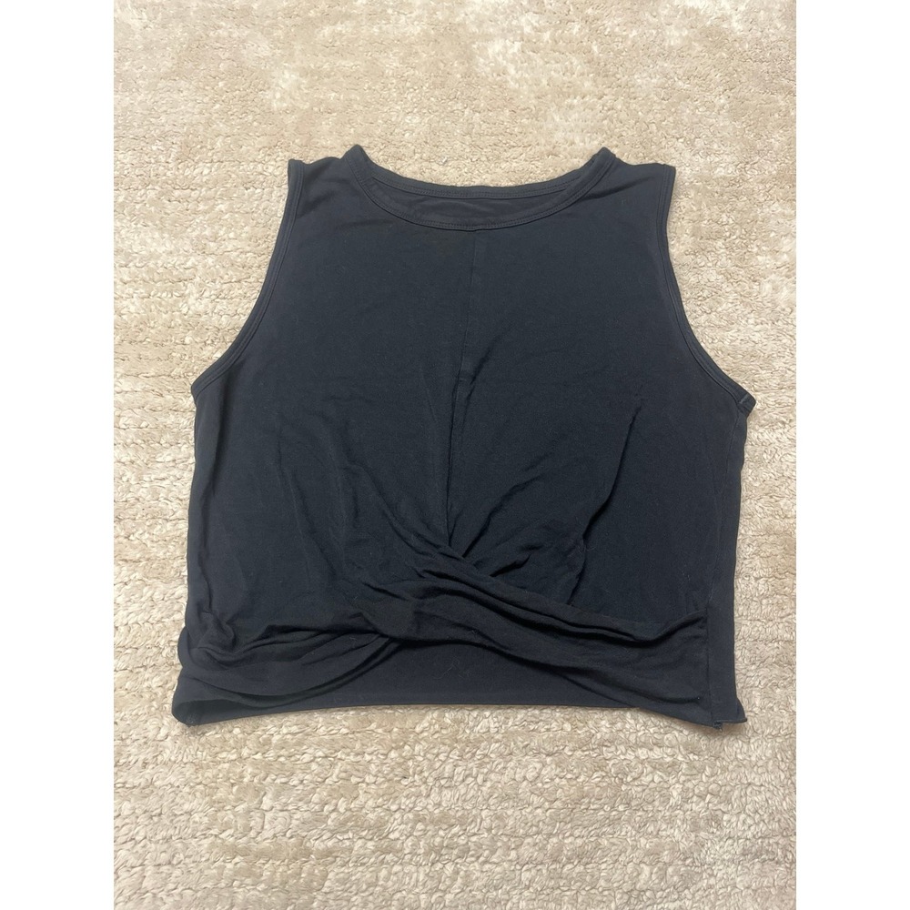 Alo Yoga Women's Cover Tank W2584R Black Size Small